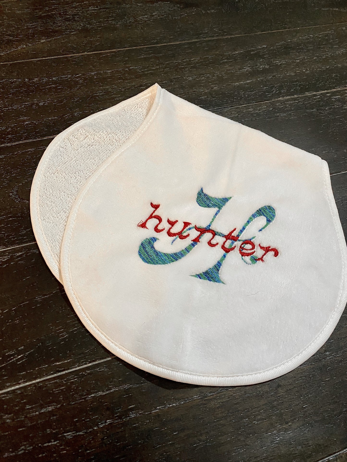 Baby Bib and Burp Cloth