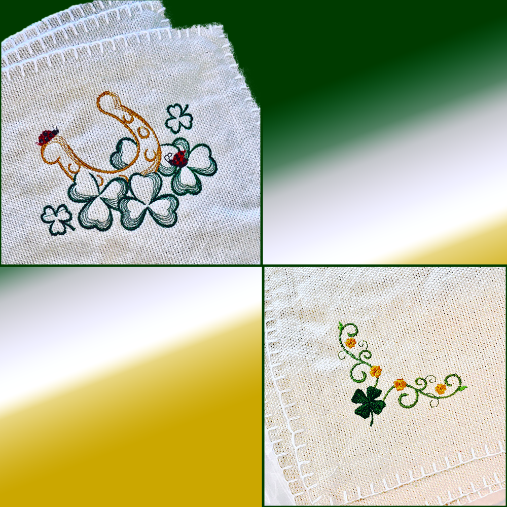 Embroidered Placemats 13" x 19"