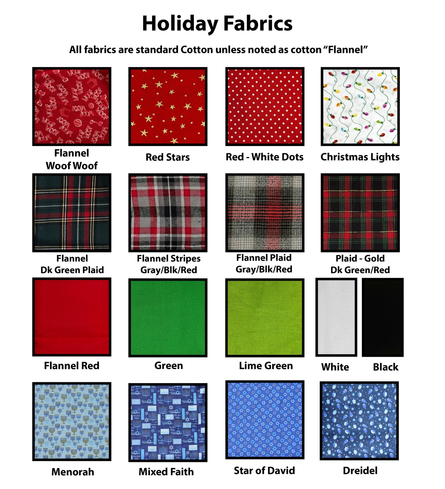 Festive Pets - Customized Christmas & Hanukkah Pet Bandanas