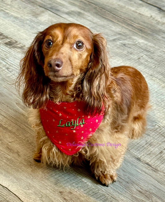 Festive Pets - Customized Christmas & Hanukkah Pet Bandanas